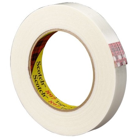 Bsc Preferred 1/2'' x 60 yds. 3M 897 Strapping Tape, 12PK T91389712PK